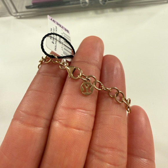 Levian 14k Gold Chain Bracelet. - Picture 4 of 12